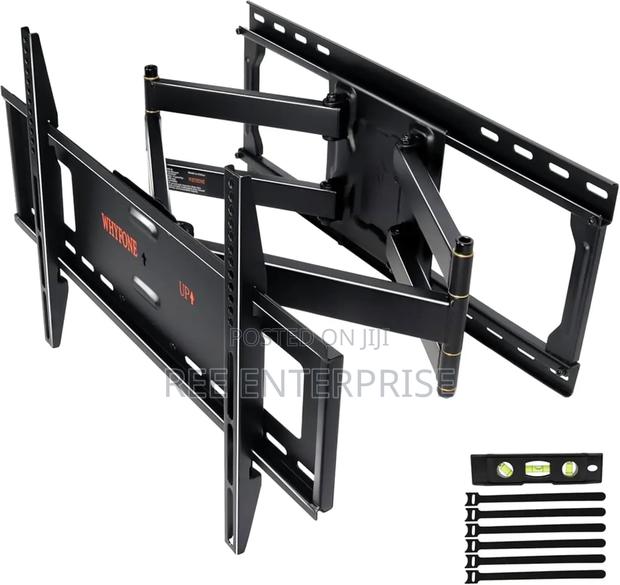 32-80 Double Arm Swivel Tilting Fixed Wall Mount