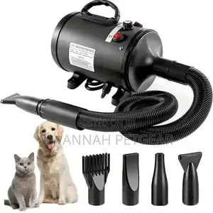 Professional High Velocity Cat Dog Grooming Dryer, Low Noise