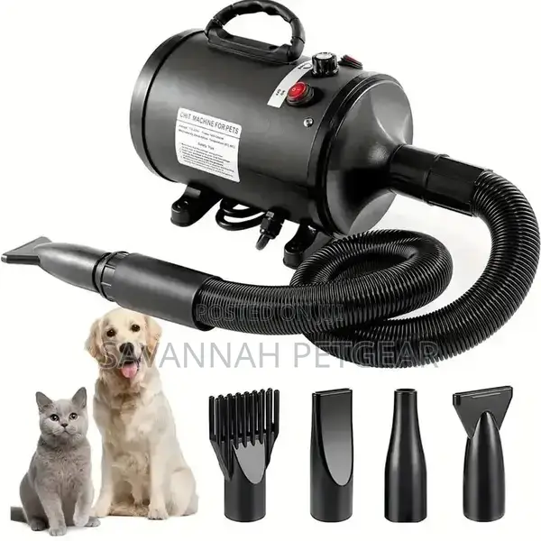 Professional High Velocity Cat Dog Grooming Dryer, Low Noise