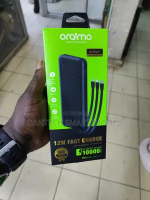 20000 Mah Oraimo Power Bank.