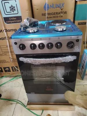 Eurochef 3+1 Standing Cooker With Electric Oven