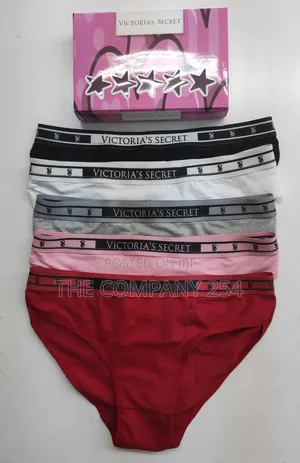 Ladies Quality Cotton Ck Victoria Secret 5 Piece Panties