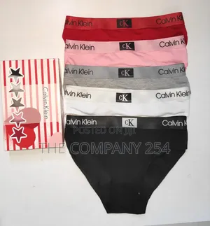 Ladies Quality Cotton Ck Victoria Secret 5 Piece Panties