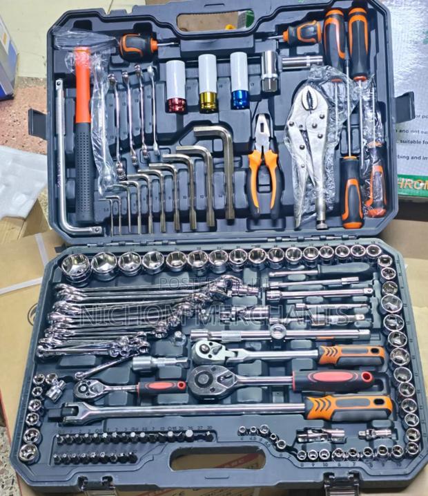 Jngek 142pcs Socket Wrench Set/142pcs Socket Spanner Set