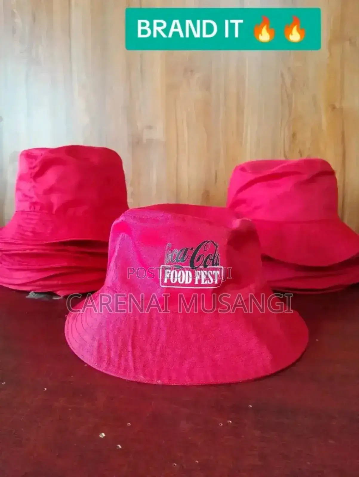 Branded Quality Bucket Hats