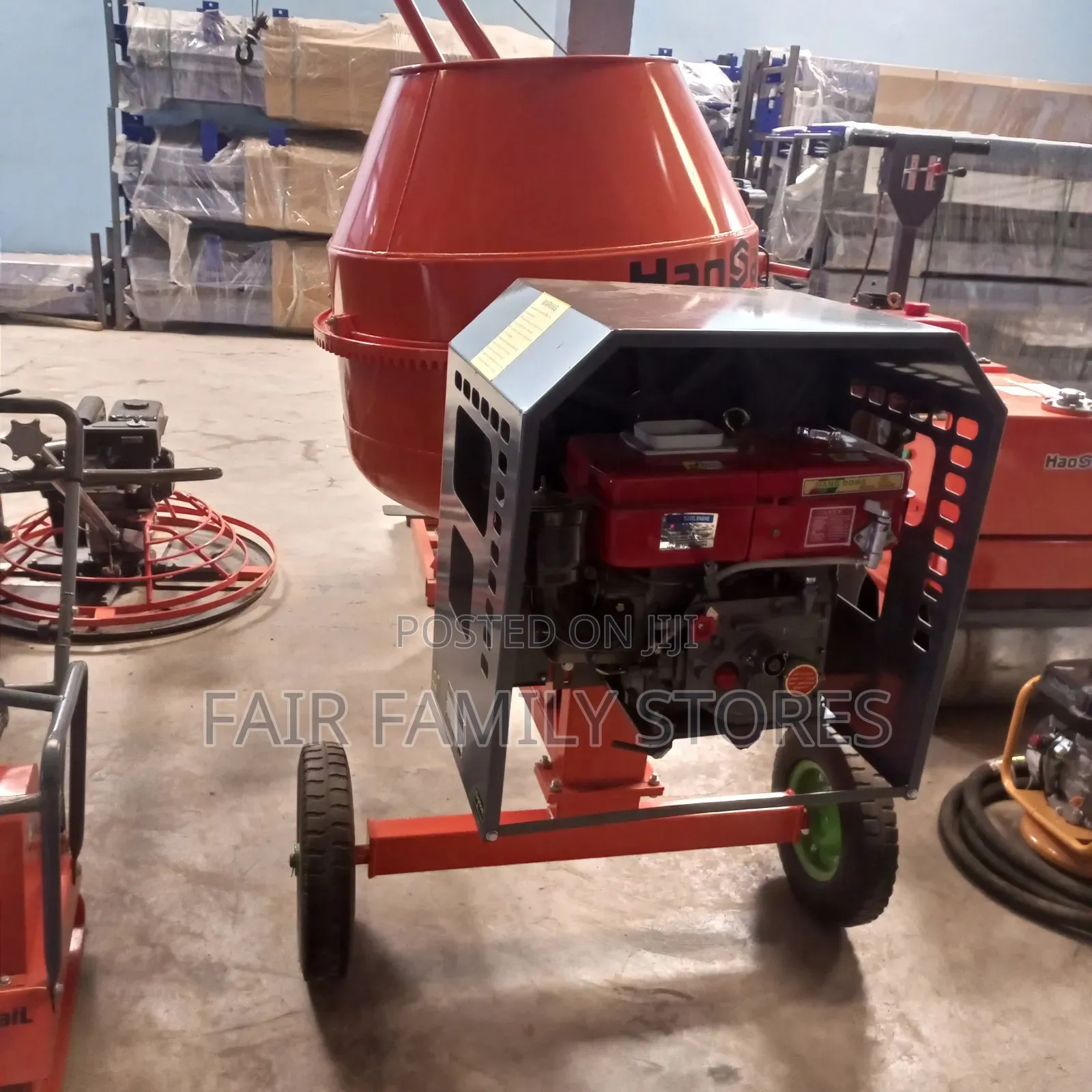 Jiang Dong Powered Concrete Mixer