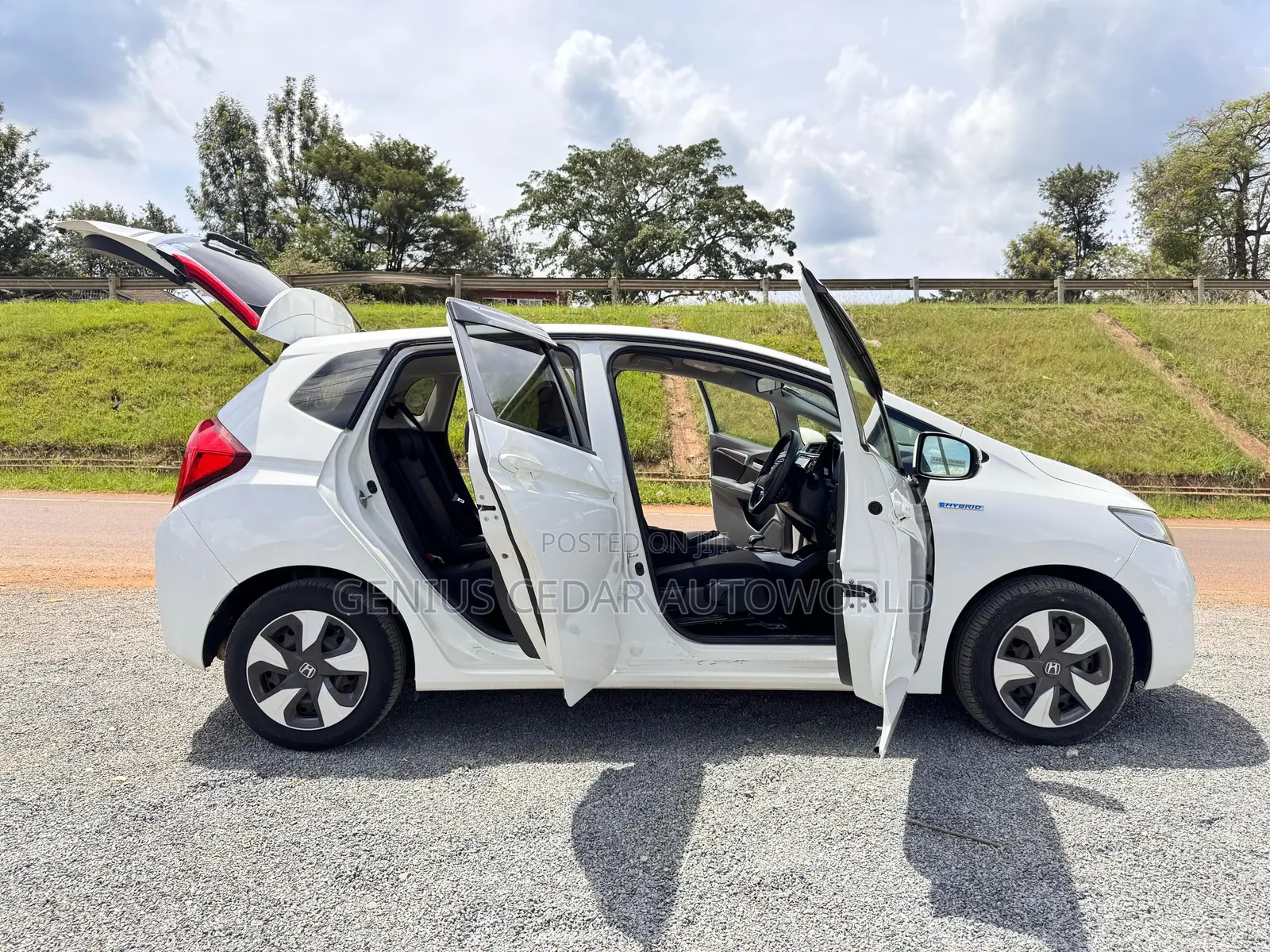 Honda Fit 2016 White