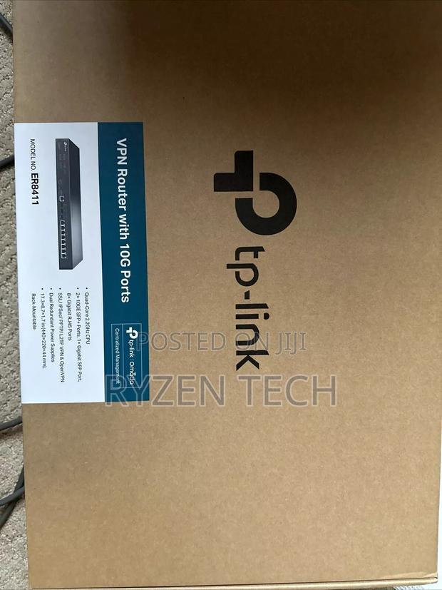 Er8411 Tp-Link Omada VPN Router Loadbalance 10wan, Sfp+ 10g