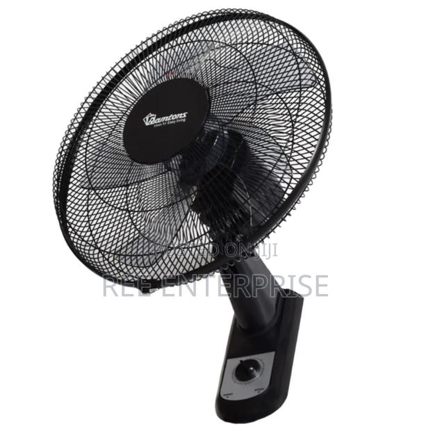 Rm/676 Ramtons 16 Inches Wall Fan 5 Blades With Remote