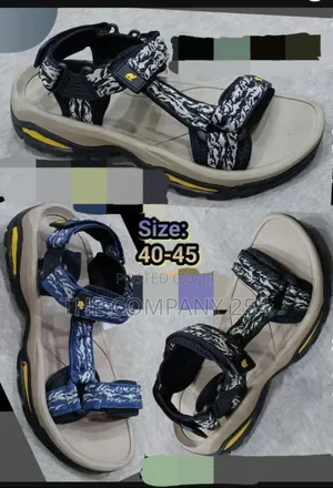 Quality Leather Rubber Sole Casual Slides Open Shoes