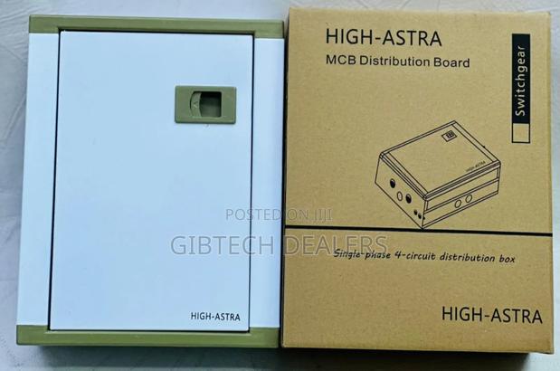 High Astra Consumer 6 Way Single Phase 4 Circuit Distributor