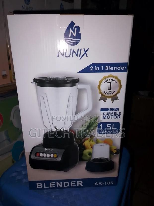 2 in 1 Nunix Blender - main view