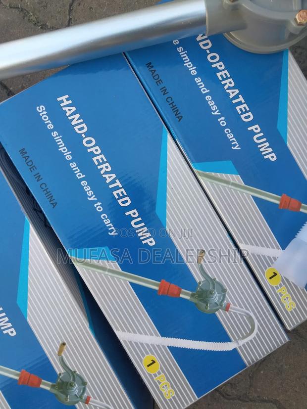 Wooden Handle-Hand Operated Pump - main view