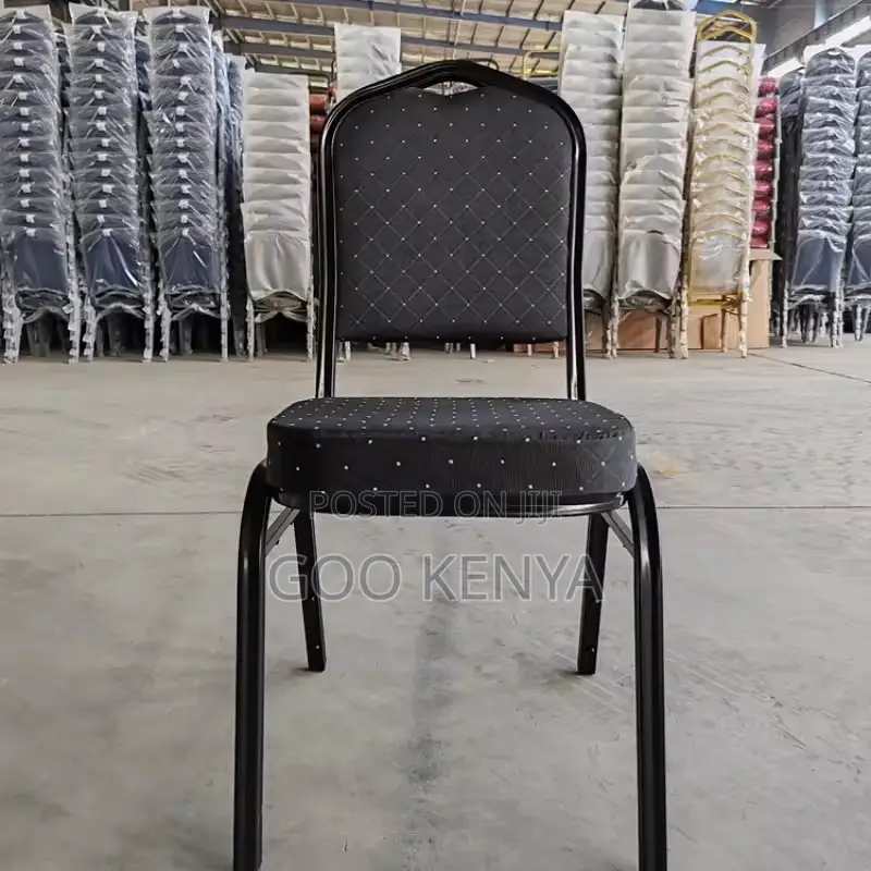 Office Chair ; Black Banquet Event Seat