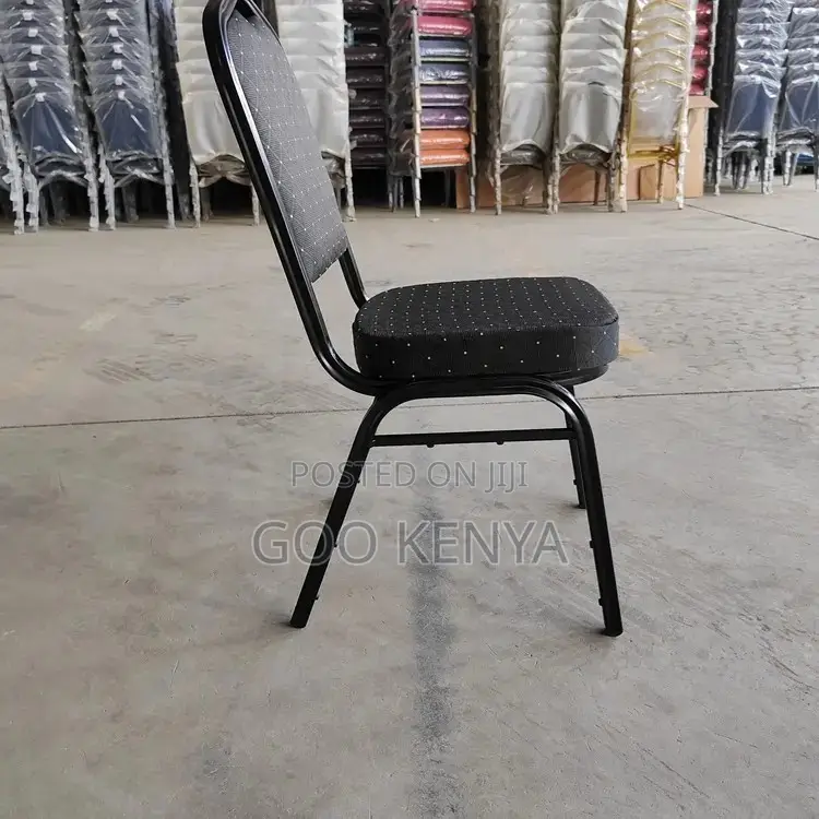 Office Chair ; Black Banquet Event Seat