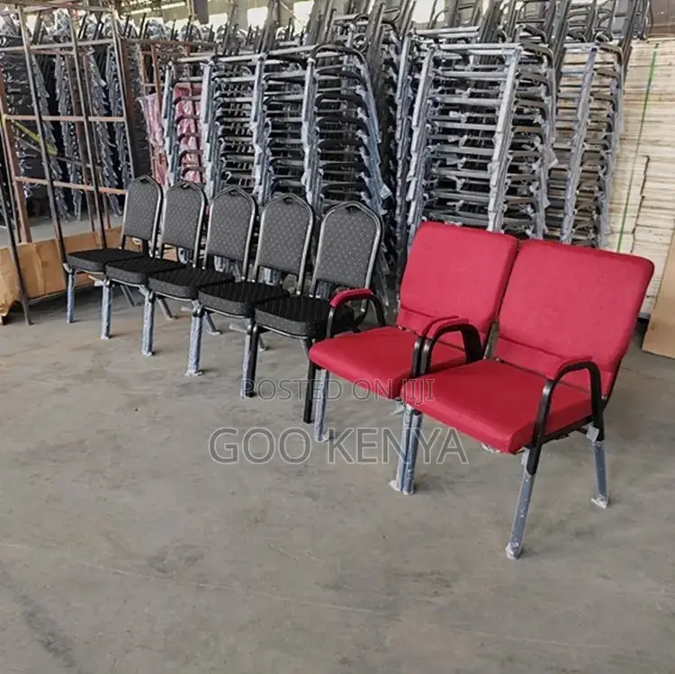 Office Chair ; Black Banquet Event Seat