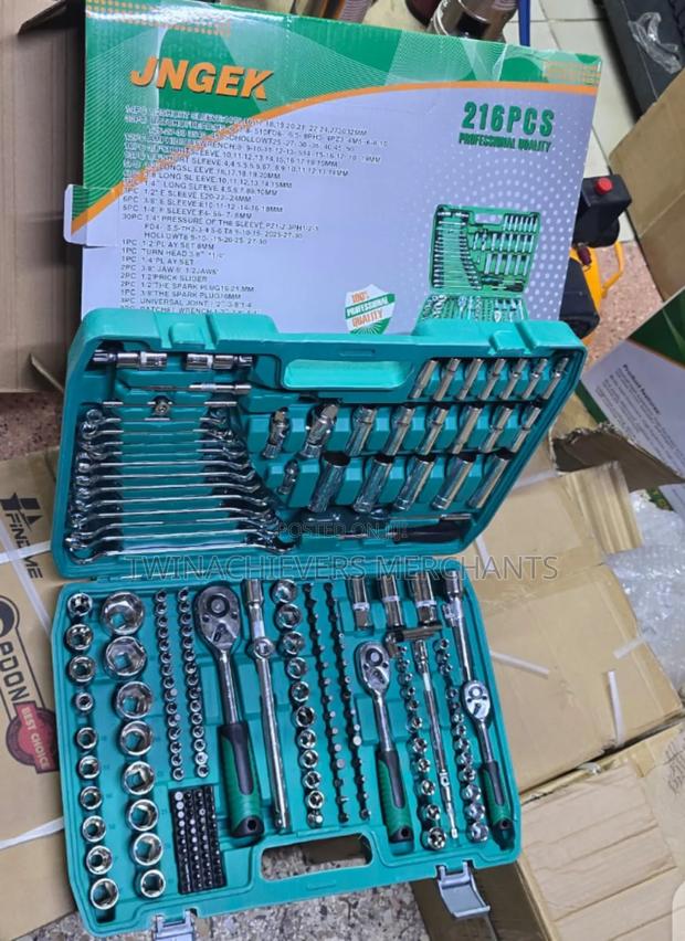 Multi-Functional Socket Wrench Set,Mechanic Car Repair 216pc - thumbnail 2