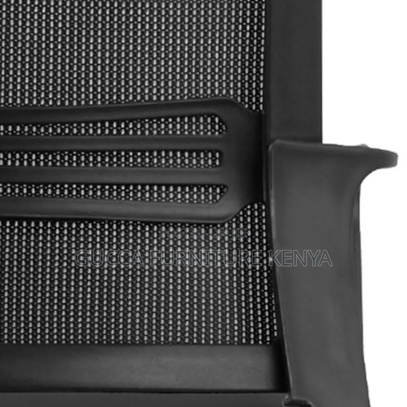 Office Chair:Captain Office Mesh With Upholstered Finish