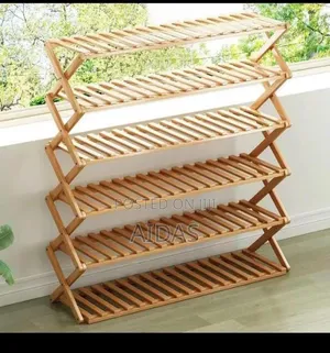 Multifunctional Foldable Bamboo Rack