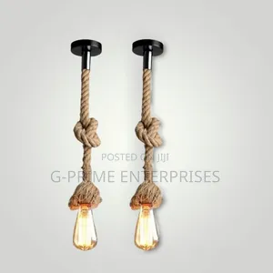 Rope Pendant /Rope Hanging Light