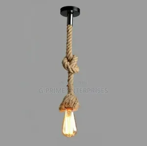 Rope Pendant /Rope Hanging Light