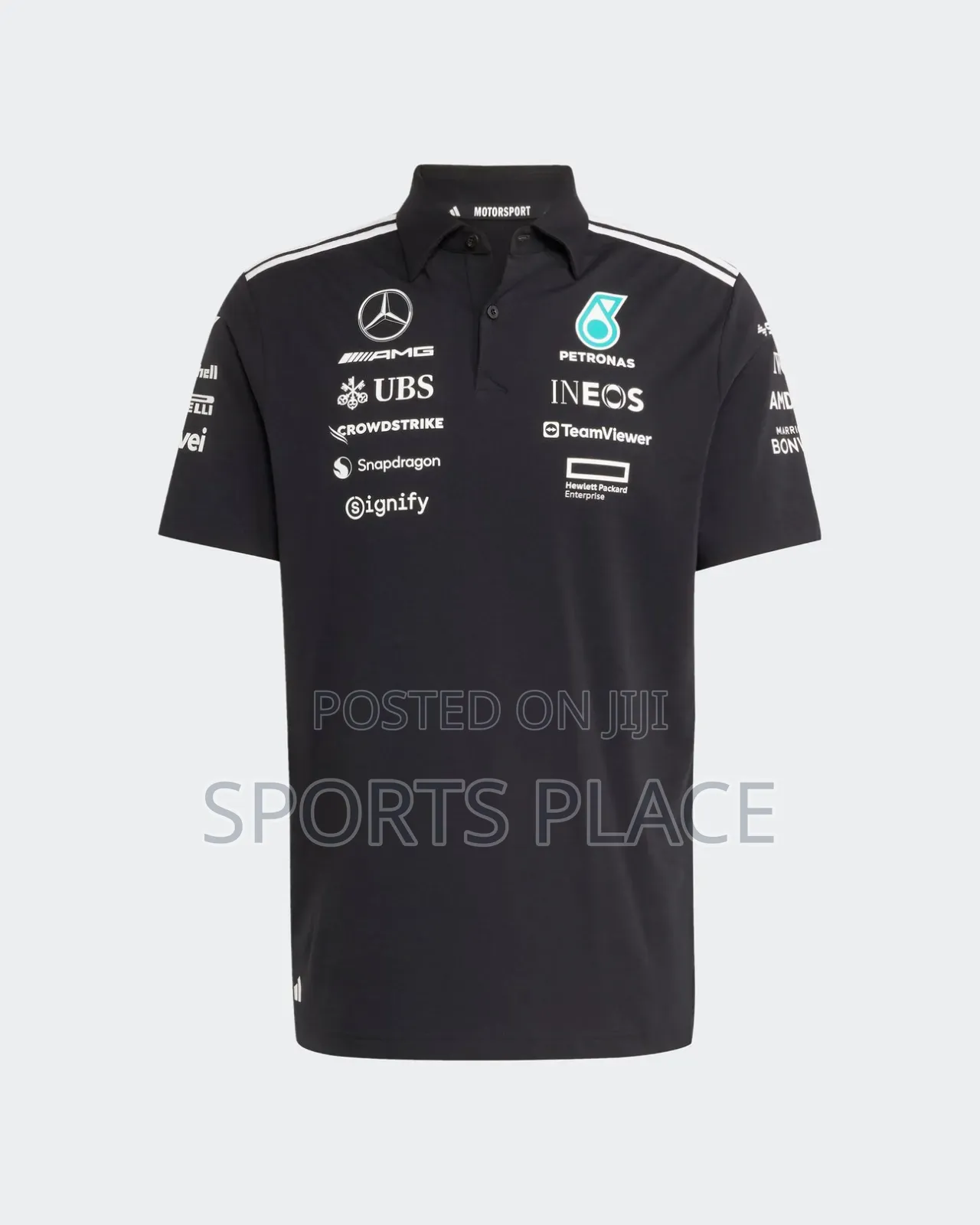 Mercedes 2025 Polo Black -Amg