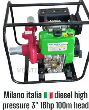 16hp Milano Italia High Pressure Diesel Water Pump