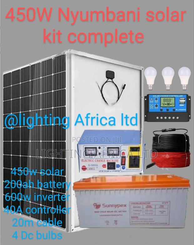 450w Nyumbani Solar Kit Complete - main view