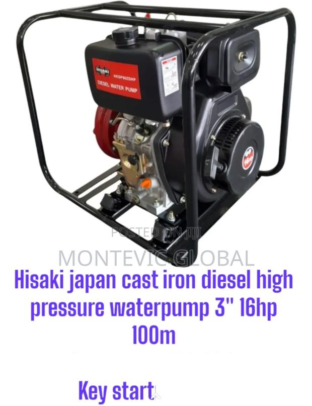 16hp Hisaki High Pressure Diesel Water Pump