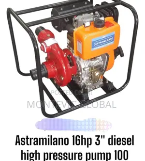 16hp Astra Milano Diesel High Pressure Water Pump