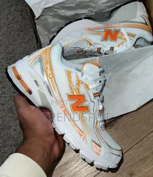 New Balance 740 'Slate Grey' and Blue Silver