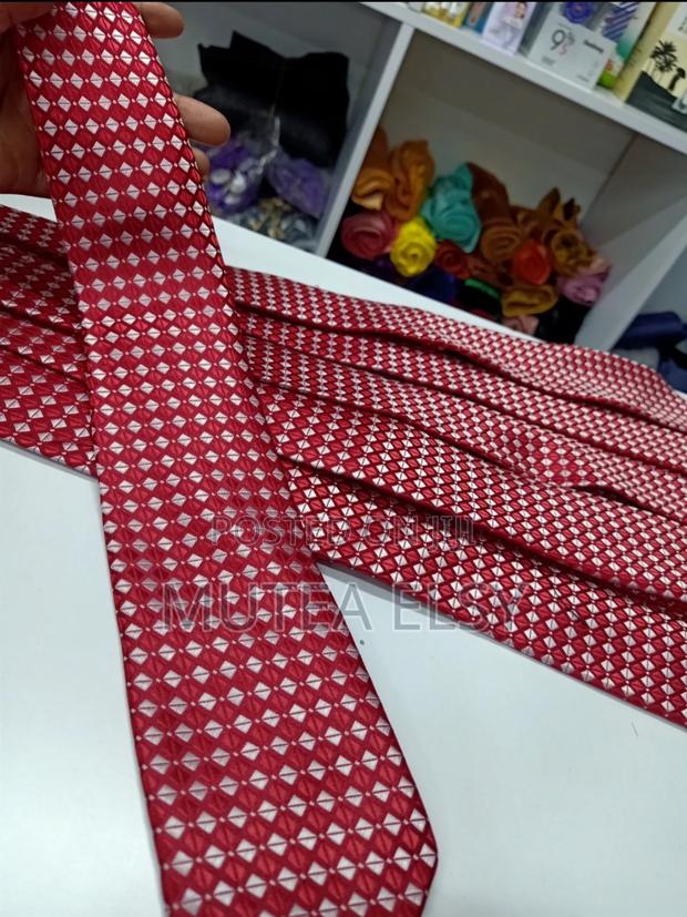 Red White Khazna Executive Single Ties. - thumbnail 2