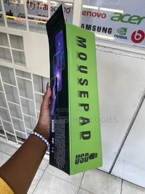 Large Mousepad With RGB Lighting
