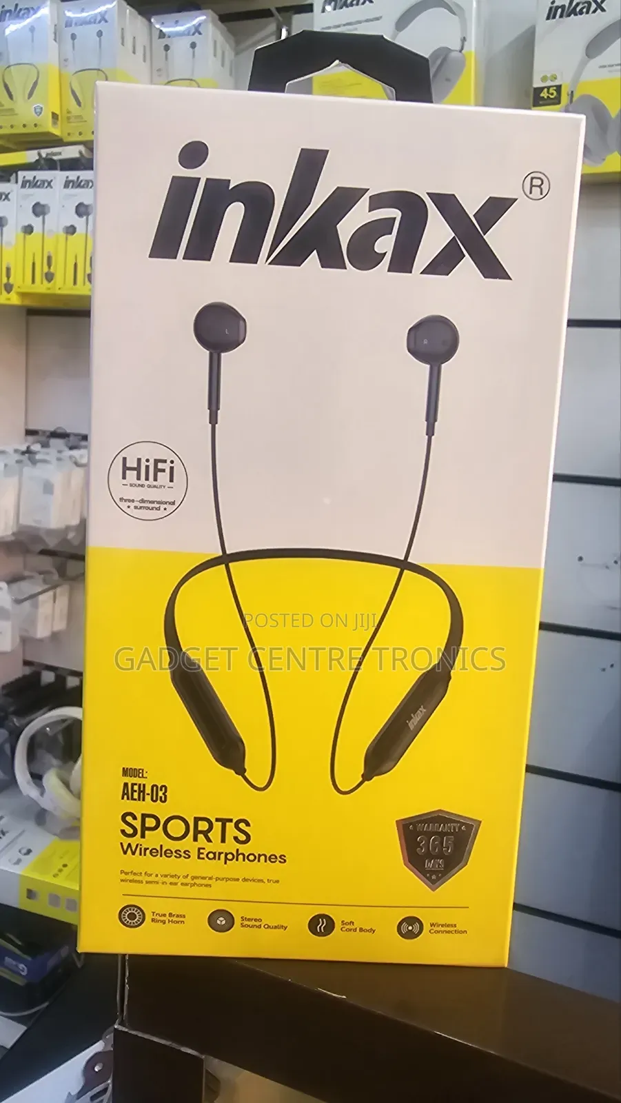 Inkax Wireless Neckless Earphones