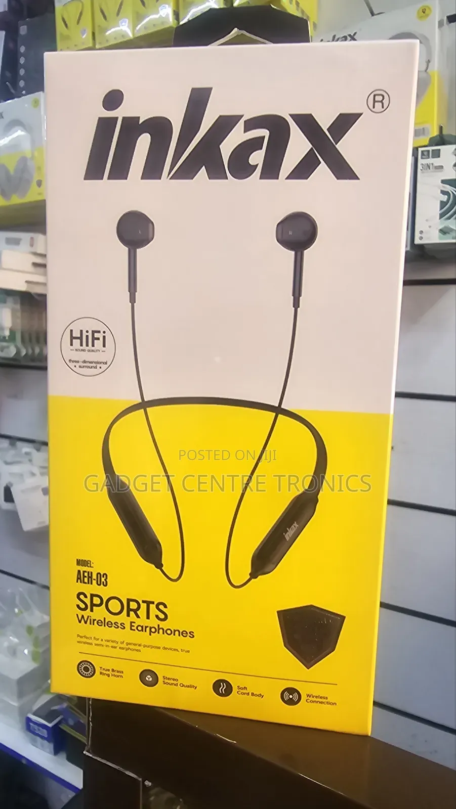 Inkax Wireless Neckless Earphones