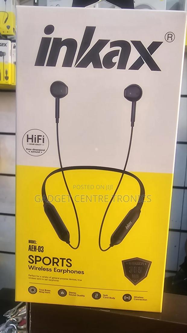 Necklace Wireless Inkax Earphones