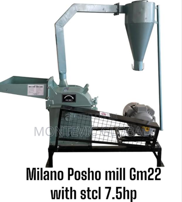 Milano Posho Mill With 7.5hp Motor - main view