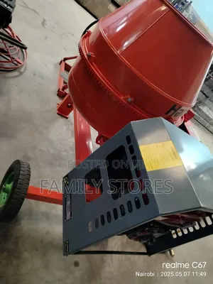 500l Diesel Concrete Mixer With Water Cooled Engine.