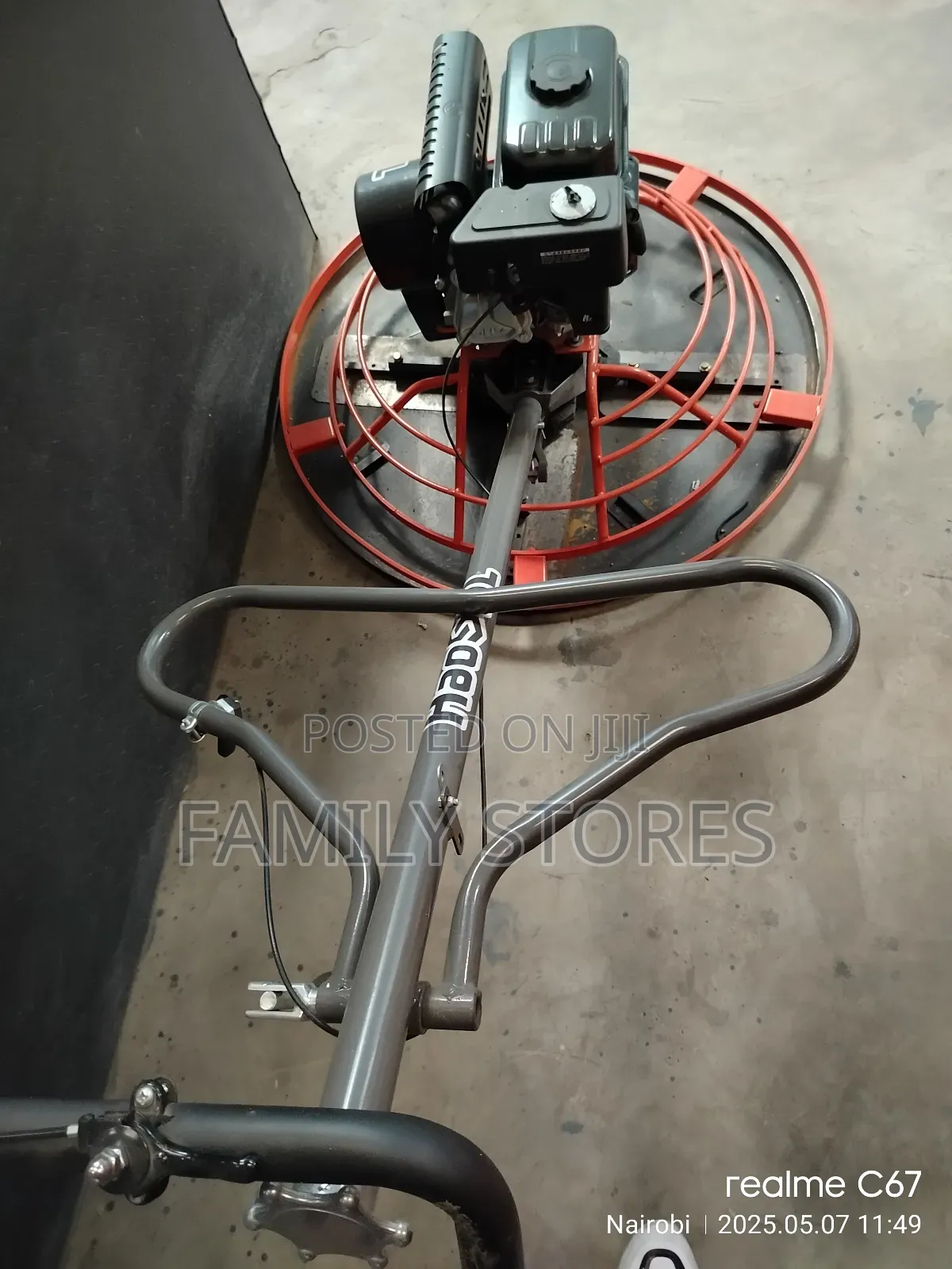 Heavy Duty Power Float With Pan Petrol Powered