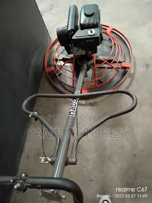 Heavy Duty Power Float With Pan Petrol Powered