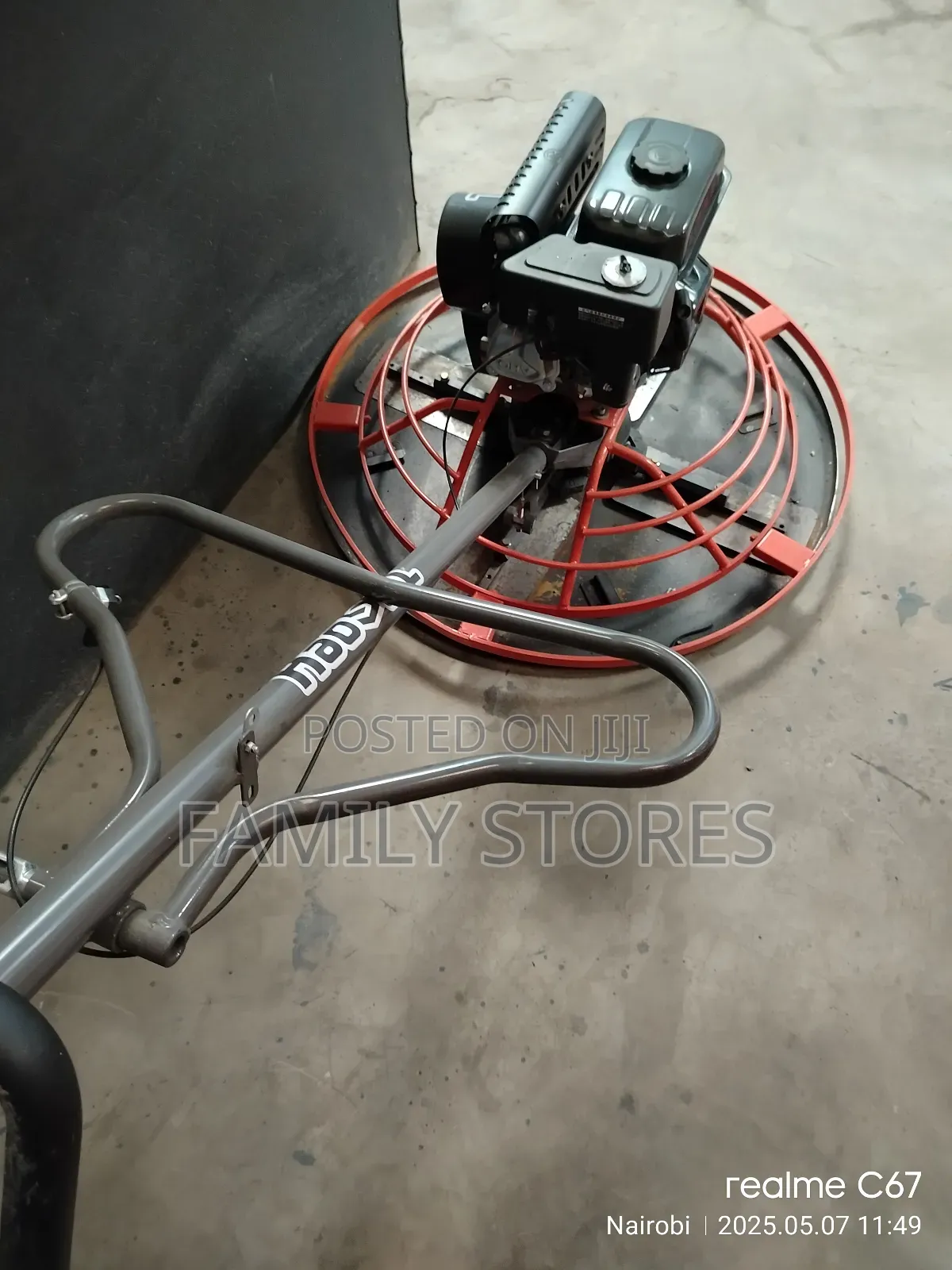 Heavy Duty Power Float With Pan Petrol Powered