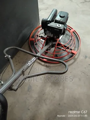 Heavy Duty Power Float With Pan Petrol Powered