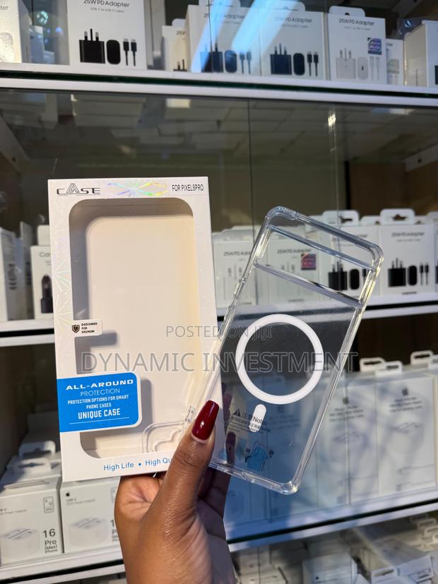 Google Pixel 8 Pro Clear Magsafe Shockproof Case/Cover - thumbnail 2