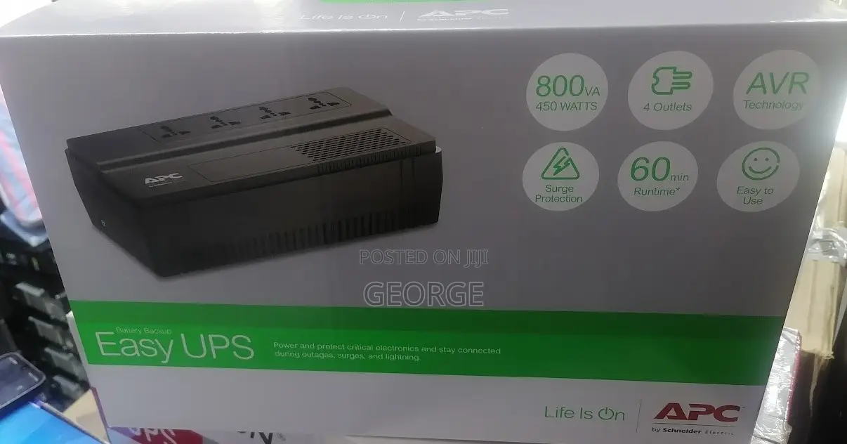 New in Market Apc Ups 800va Uninterrupted Power Supply