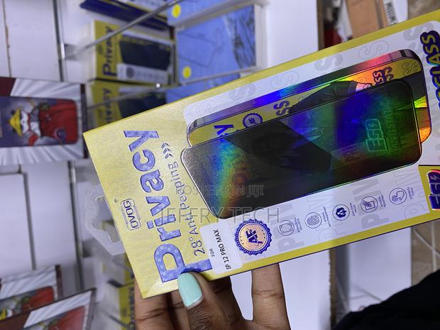 Youksh Privacy Anti Static Glass Screen iPhone 12 Pro Max - thumbnail 3