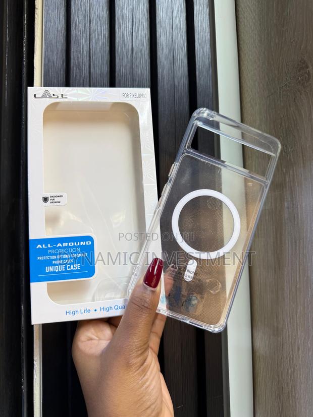 Google Pixel 8 Pro Magnetic Clear Transparent Case/Cover - main view