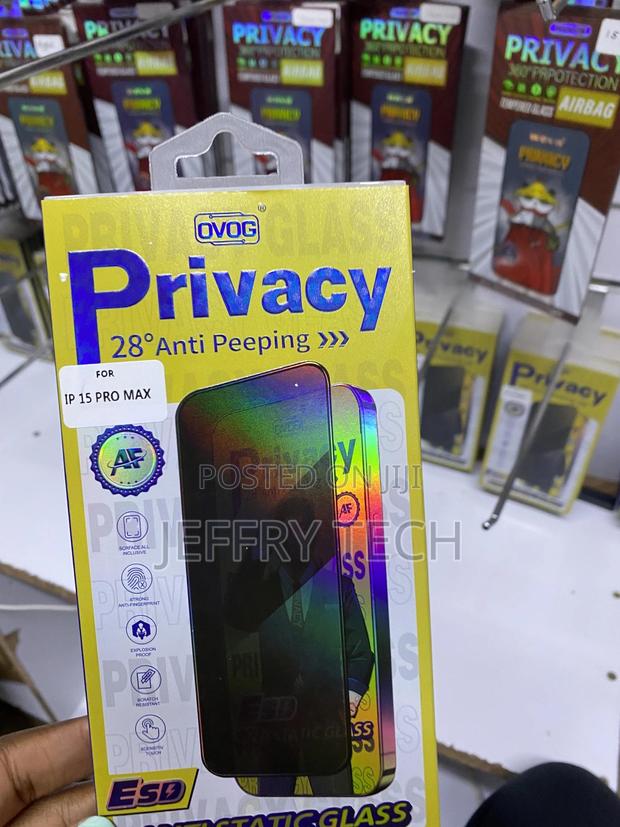 Mobistar Anti Static Screen Protector for iPhone 15 Pro Max - main view