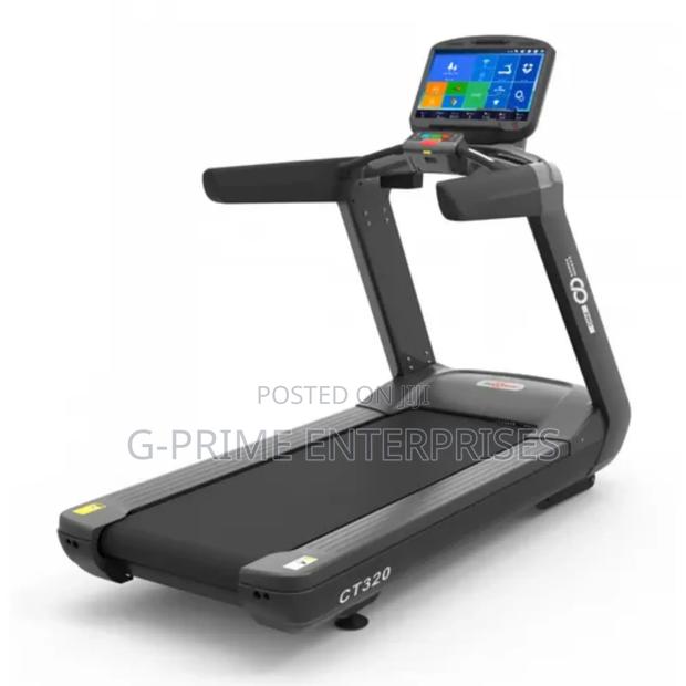 Commercial Treadmill - main view