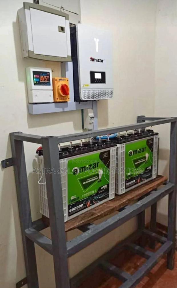 Complete 3kva Off-Grid Solar Energy System - main view