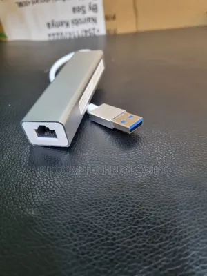 Usb Hub With Ethernet Adapter 3 Ports